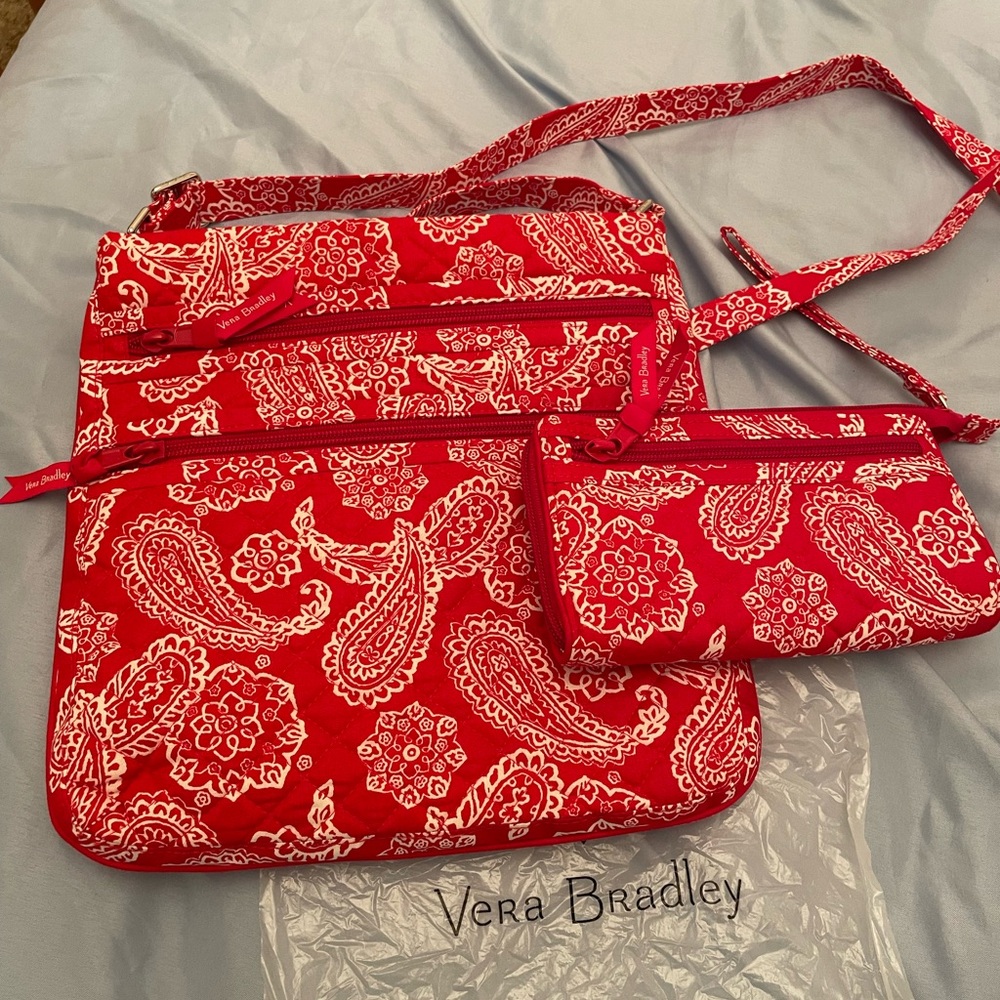 Vera Bradley Bag and matching wallet (NEW)
